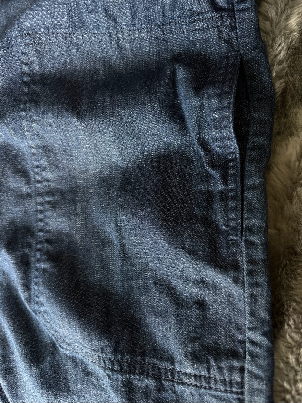 Banana Republic belted denim midi dress - Picture 12 of 15